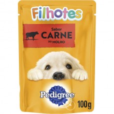 Sachê Pedigree Filhotes Carne 100g